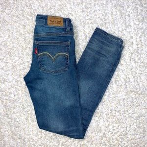 🟥Clearance! 3/$12! Girls Levi’s skinny denim leggings